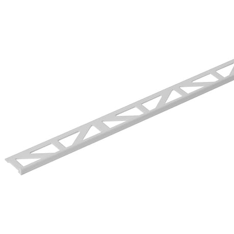 Essential Trims by Blanke Powder-Coated White 3/16" (4.5mm) Edge Protector Trim