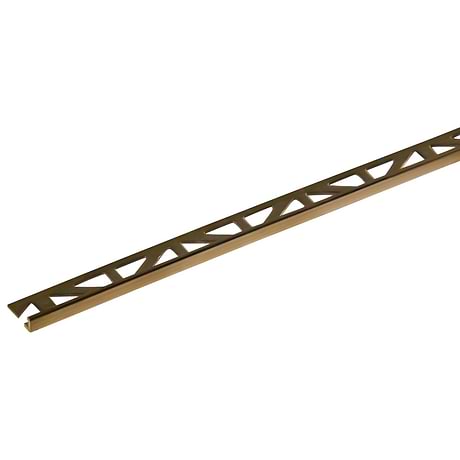 Essential Trims by Blanke Natural Brass 3/16" (4.5mm) Edge Protector Trim
