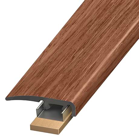 Renew LVT Opulence Oak Gingered 1.38x94" LVT Slim End Cap by Versatrim