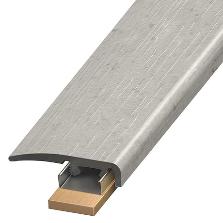 Renew LVT Metalcrete Crest 1.38x94" LVT Slim End Cap by Versatrim