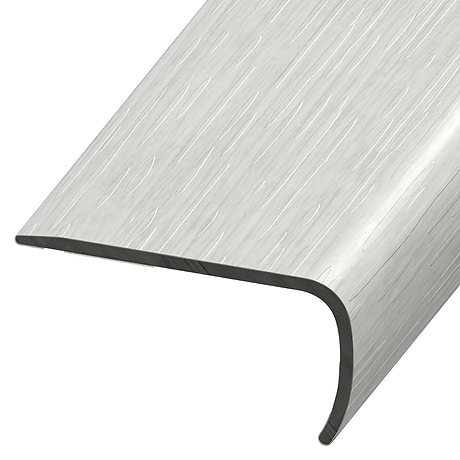 Katone LVT Silver 2x1x94" LVT VersaEdge Stair Nose by Versatrim
