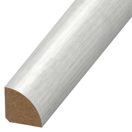 Fleetwood LVT Silver .75x94" LVT Quarter Round Molding by Versatrim