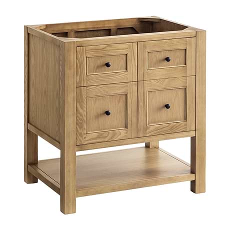 Breckenridge Light Natural Oak 30" Single Vanity without Top by JMV