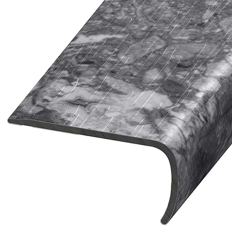 Rizo LVT Charcoal 2x1x94" LVT VersaEdge Stair Nose by Versatrim