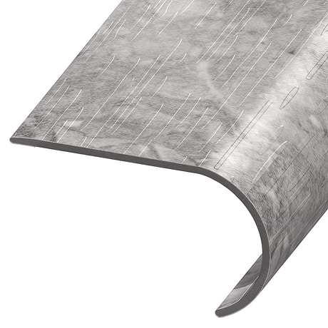 Rizo LVT Earth 2.48x1.52x94" LVT Round Stair Nose by Versatrim