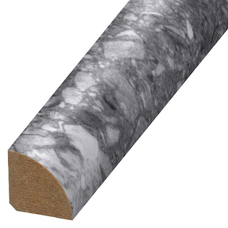 Rizo LVT Charcoal .75x94" LVT Quarter Round Molding by Versatrim