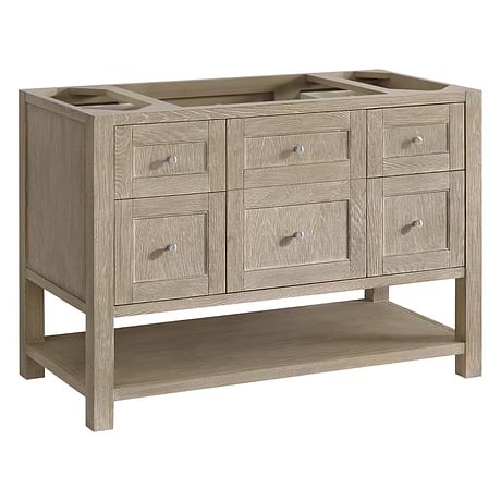 Breckenridge Whitewashed Oak 48" Single Vanity without Top by JMV