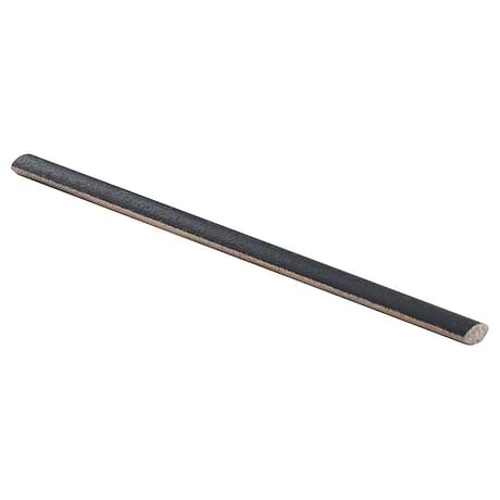 Charlotte Charcoal Black 1/4 Round Matte Ceramic Bullnose  Tile