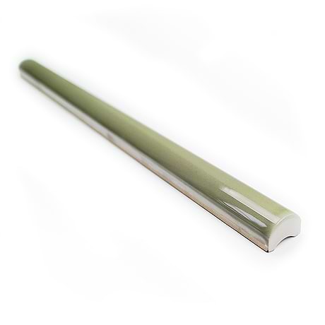 Lancaster Celery Green 1x12 Bristol Polished Ceramic Pencil Liner