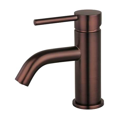Lawrence Oil Rubbed Bronze 2" Single Hole Bathroom Faucet With Pop Up Standard Drain