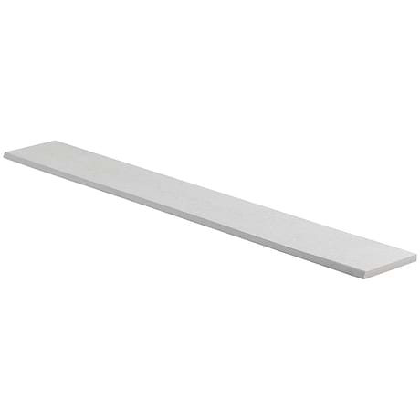 Hewlett  Pearl Mist Gray 3x24 Matte Porcelain Bullnose