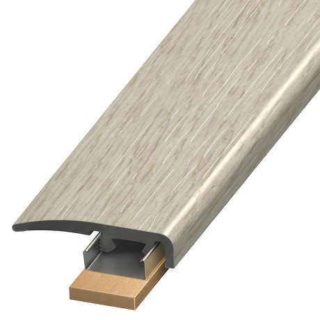 Hudson LVT Misty Sky 1.38x94" LVT Slim End Cap by Versatrim