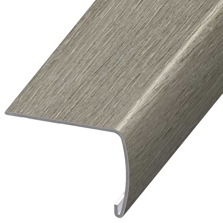 Hudson LVT Ash 2x1.5x94" VersaEdge Xtra Tall Stair Nose by Versatrim