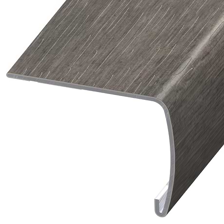 Hudson LVT Cocoa 2x1.5x94" VersaEdge Xtra Tall Stair Nose by Versatrim