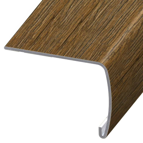 Hudson LVT Sparrow 2x1.5x94" VersaEdge Xtra Tall Stair Nose by Versatrim