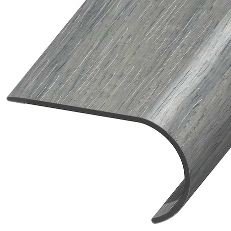 Sky LVT Oak Coastal 2.48x1.52x94" LVT Round Stair Nose by Versatrim
