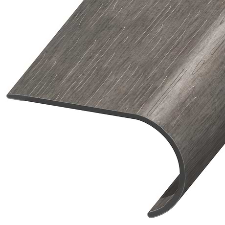 Hudson LVT Cocoa 2.48x1.52x94" LVT Round Stair Nose by Versatrim