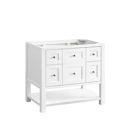 Breckenridge Bright White 36" Single Vanity without Top by JMV