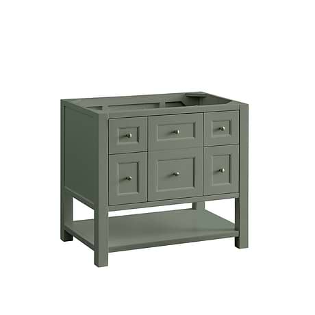 Breckenridge Smokey Celadon 36" Single Vanity without Top by JMV