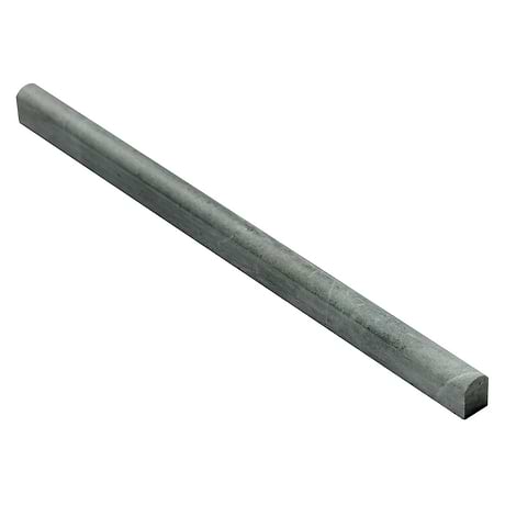Tia Verde Green 1x12 Honed Marble Pencil Molding
