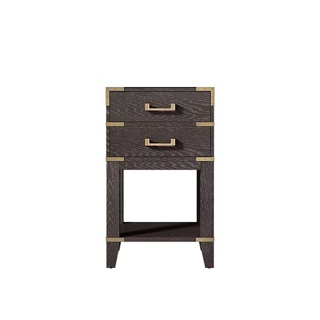 Calico Brown Oak 20" Single Vanity without Top
