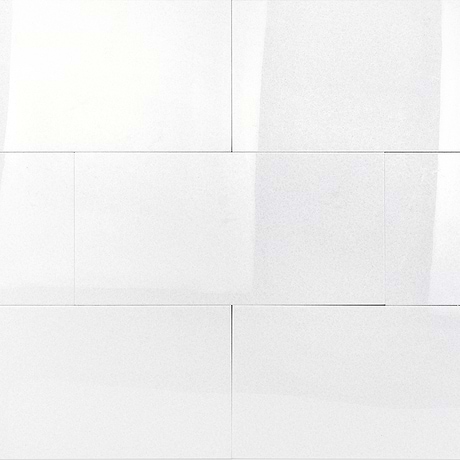 Nanoglass White 6x12 Polished Subway Tile