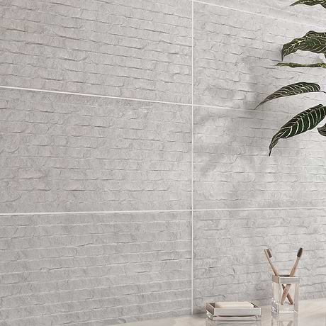 Simena Chiseled Cream Beige 12x24 Textured Limestone Tile