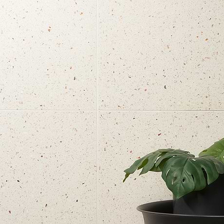 True Terrazzo Kashmir Beige 16x16 Polished Terrazzo Tile