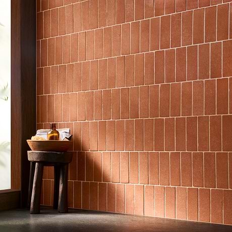 Terra Cortona 2x6 Matte Terracotta Tile