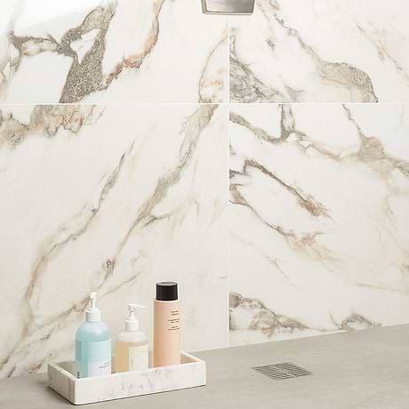 Dreamstone Calacatta Rustico Beige 24x24 Polished Porcelain Tile