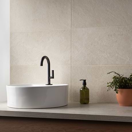 Era Crema Beige 12x24 Limestone Look Matte Porcelain Tile