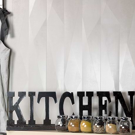 Instinct Murmur Canvas Beige 12x32 3D Matte Ceramic Tile
