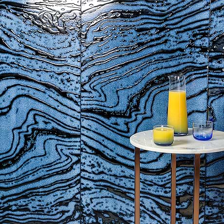 Boreal Blue 24x48 Artisan Decor Matte Porcelain Tile