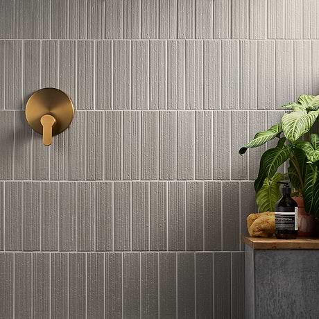 Charlotte Sage Green 3x10 Textured Matte Ceramic Subway Tile