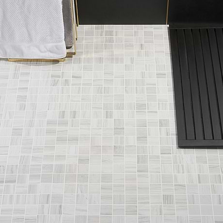 DreamStone Luminus White 2x2 Matte Porcelain Mosaic