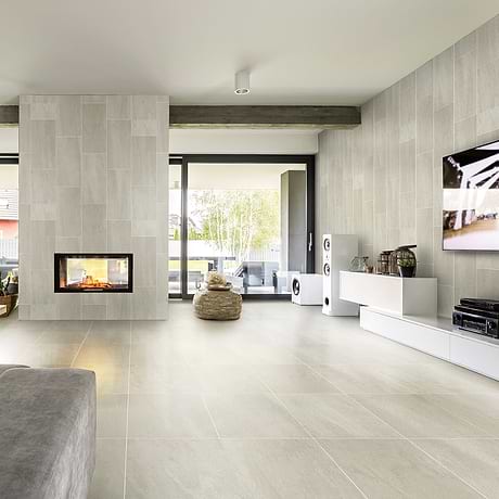 Karo Light Gray 12x24 Matte Porcelain Tile