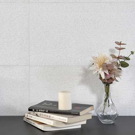 Rakestone Carved Comb Bianco Ice White 12x24 Textured Honed Marble Tile