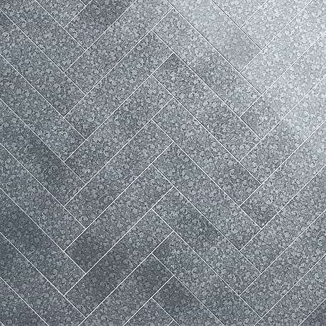 Marmont Iron Gray 4.5x18 Polished Antique Mirror Tile