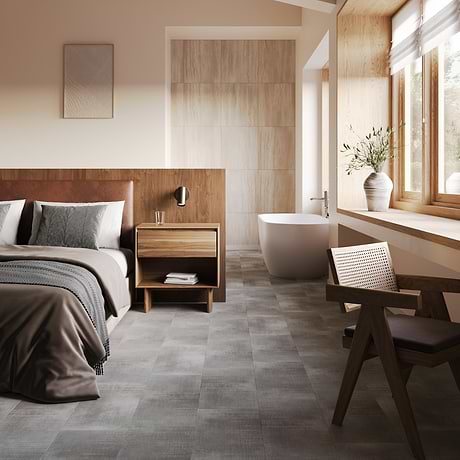 Ristretto LVT Dark 12x24 Rigid Core Click Luxury Vinyl Tile
