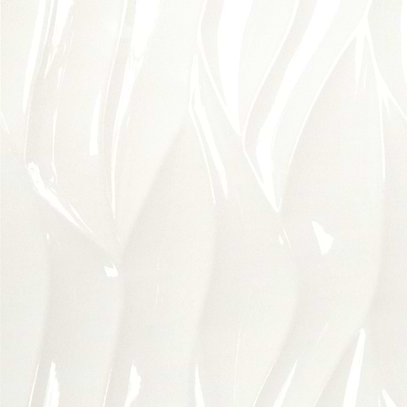 Billowy Clouds White 12X36 Polished Ceramic Tile