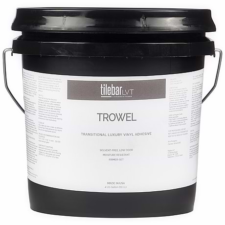 LVT Adhesive For Glue Down 4 Gallon (Apply with Trowel)