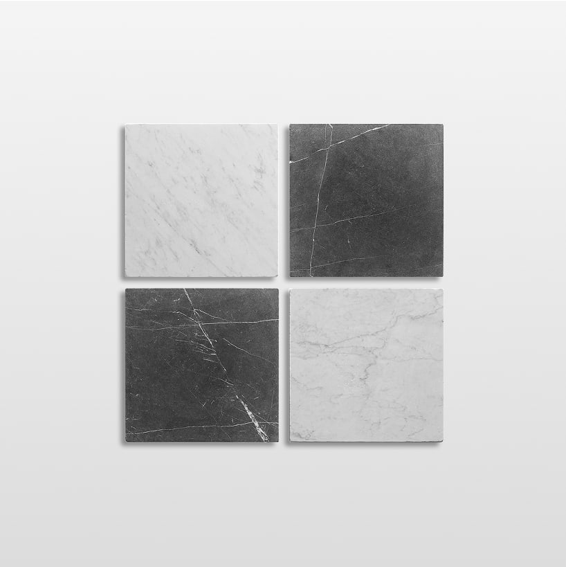 Nero Marquina & Bianco Carrara