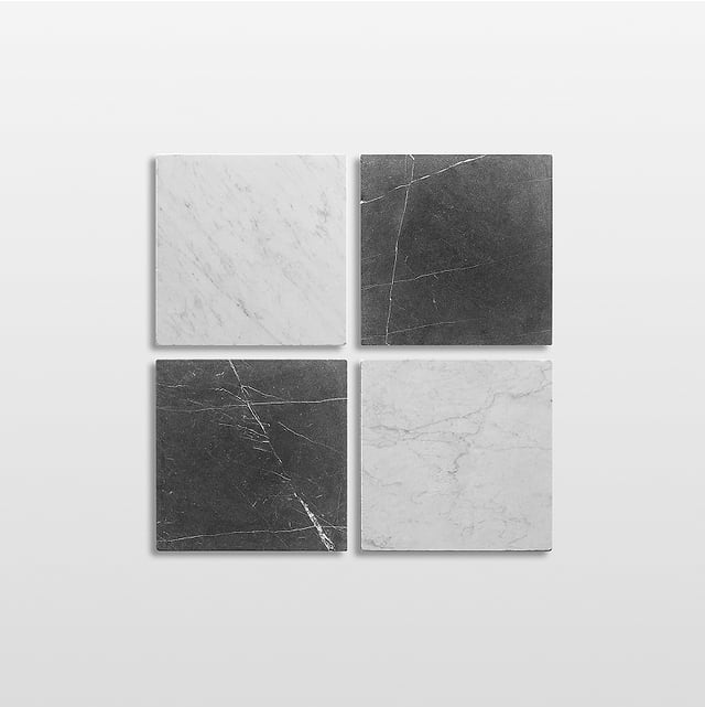 Bianco Carrara & Nero Marquina
