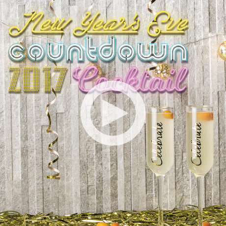 New Year's Eve Countdown Cocktail