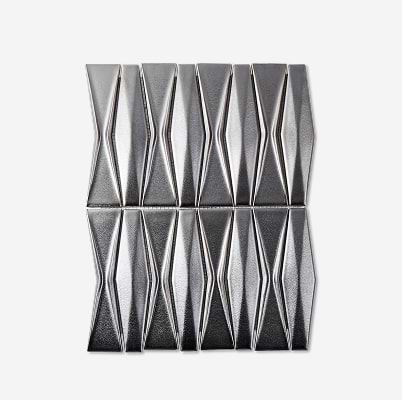 Nabi Harlequin Metallic Gunmetal Gray 2x8