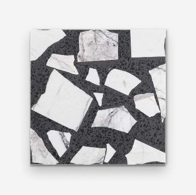 True Terrazzo Lilac Gray 16x16
