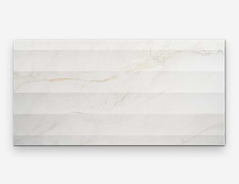 Lumar Waves Apuano Oro White 24x48