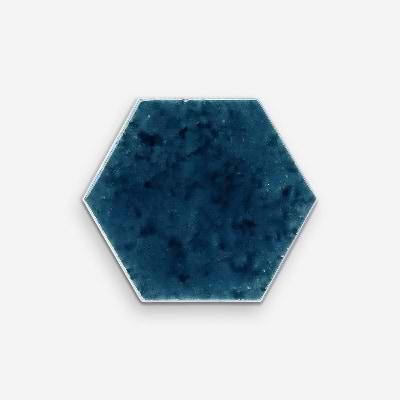 Breeze Ocean Blue 4.5" Hexagon