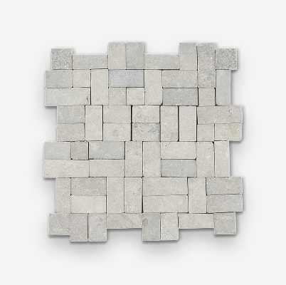 Nature Antique Pram Gray Pebble Honed Mosaic