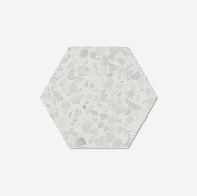 Terrazzo Hex Green 